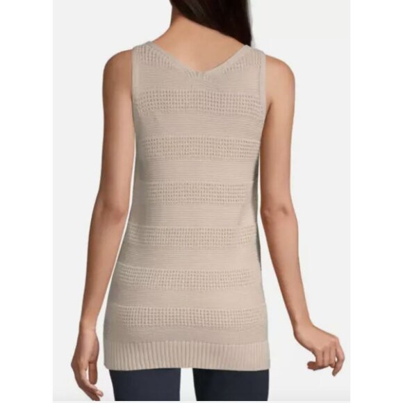 A.N.A. a new approach 2x woman knitted natural tank - Picture 2 of 2